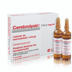 Everpharma Cerebrolysin — 215.2 mg/mL — 5 x10 mL Ampoules (10,760mg in total)