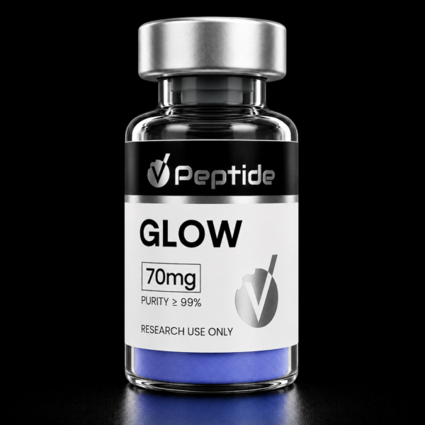 Glow Blend GHK-Cu + BPC-157 + TB-500 70mg | Dermal - VPeptide Glow Blend Canada: Ultra-Pure Peptide Complex (BPC-157 + TB-500 + GHK-Cu) for Regeneration & Skin/Tissue Research Glow Blend GHK-Cu + BPC-157 + TB-500 70mg | Dermal - VPeptide Glow Blend Canada: Ultra-Pure Peptide Complex (BPC-157 + TB-500 + GHK-Cu) for Regeneration & Skin/Tissue Research