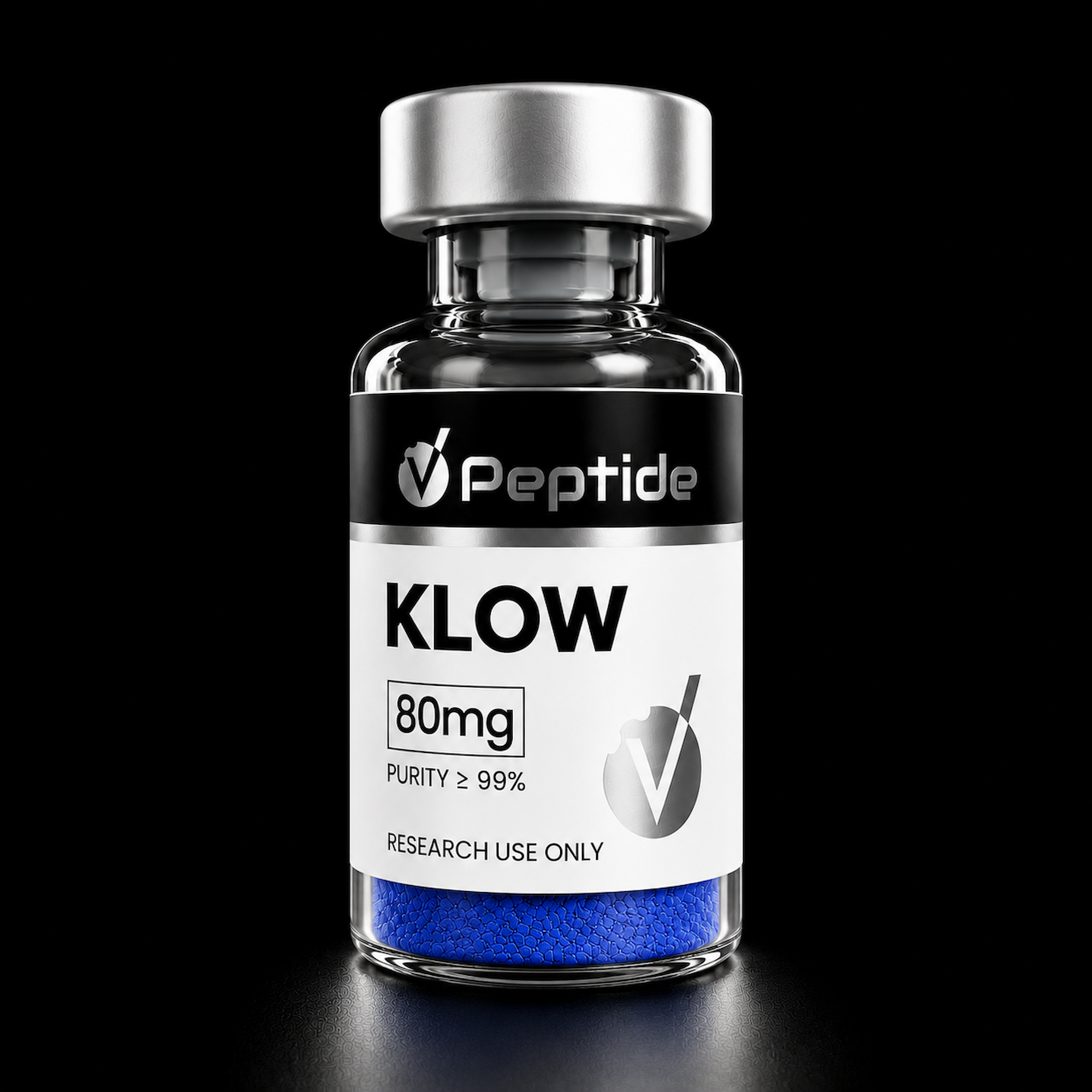 klow purity KLOW — Quad Blend BPC-157 / TB-500 / GHK-Cu / KPV – 80 mg