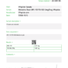 Laboratory test report header showing client and sample details, including task number, dates, and company logo (Janoshik)