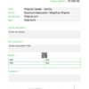 Laboratory test report header with Janoshik logo, task #197383 and dates; client and sample details listed