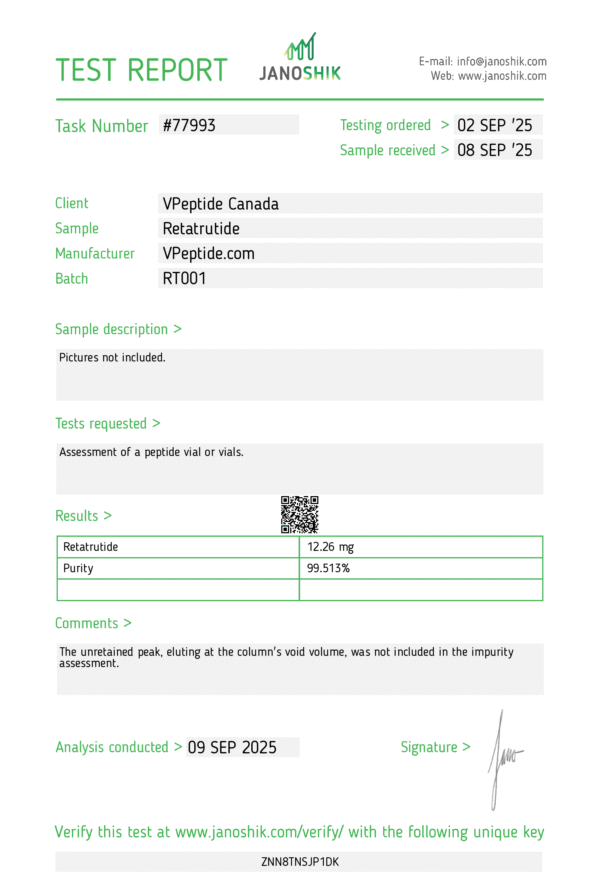 Retatrutide — 10 mg | Lab Select