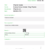 Test report from Janoshik: Task #200498 for VPptide Canada; sample details and results shown on the page.