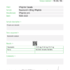 Test Report #204103 Laboratory test report showing task #204103 with client VPep tide Canada; sample Tesamorelin 20mg from manufacturer VPeptide.com, batch TE06-2620, results listed and analysis date 23 July 2026.