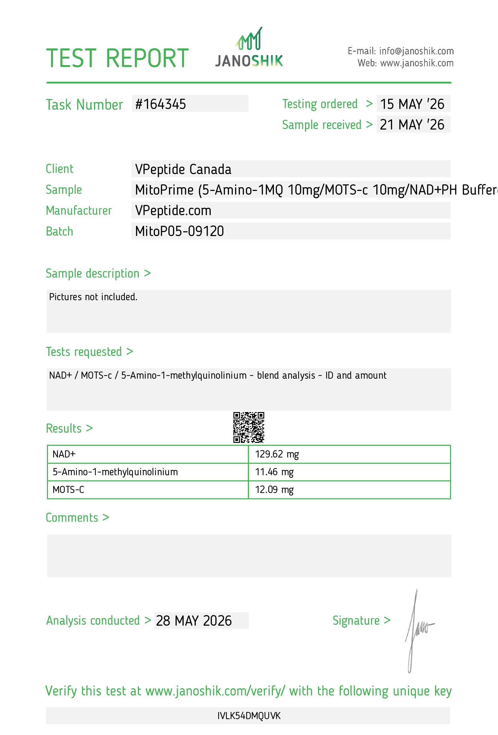 Test Report #164345 (2)