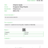 Test Report #204117 Test report header with task #204117, client VPepide Canada, sample Tirzep peptide 30mg, batch ZE06-2730, and results section.