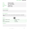 Test Report #216212 Professional test report header with logo, showing task number and sample details including client, sample, manufacturer, and batch information.